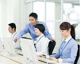 社内に詳しい人がいなくても安心！